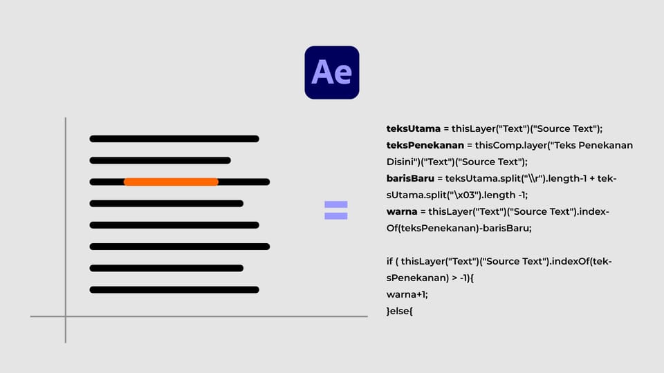 Rig/setup beri warna berbeda di beberapa kata atau kalimat dalam paragraf